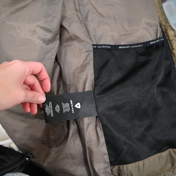 Rev'it! Medium Primaloft Solar 2 Puffer Jacket - Picture 7 of 11